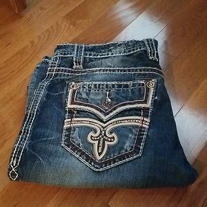 Rock Revival Mens Jeans Size 34